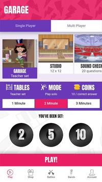 Times Tables Rock Stars APK screenshot 1 Times Tables Rock Stars APK screenshot 1