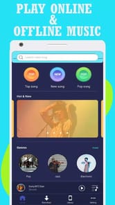 Tubi : Mp3 Music Downloader APK screenshot 1
