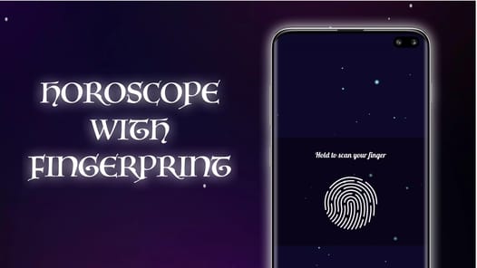 Fingerprint Lock Horoscope APK screenshot 1