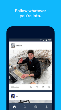 Tumblr APK screenshot 1 Tumblr APK screenshot 1