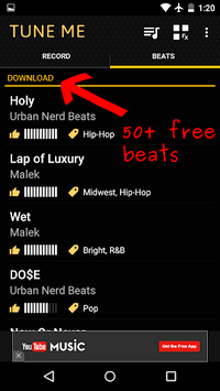 Tune Me APK screenshot 1 Tune Me APK screenshot 1