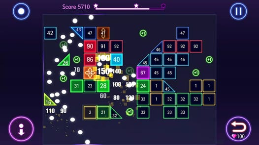 Bricks Breaker Hit - Glow Ball APK screenshot 1