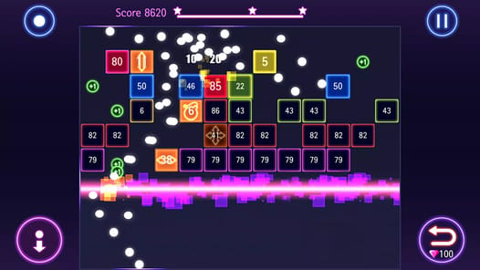 Bricks Breaker Hit - Glow Ball APK screenshot 1