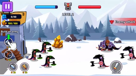 Turf War - Skeleton Warzone APK screenshot 1