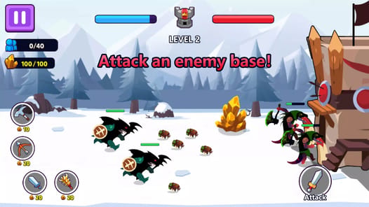 Turf War - Skeleton Warzone APK screenshot 1