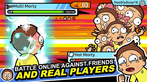 Rick and Morty: Pocket Mortys APK screenshot 1