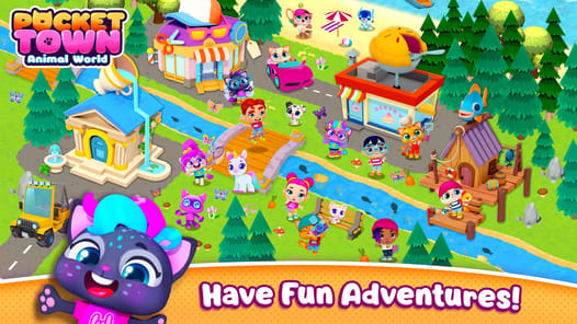 Pocket Town - Animal World APK screenshot 1