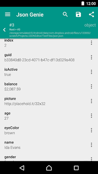 Json Genie (Editor) APK screenshot 1