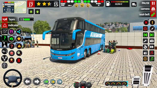 American Bus Driving Game 2025 APK screenshot 1