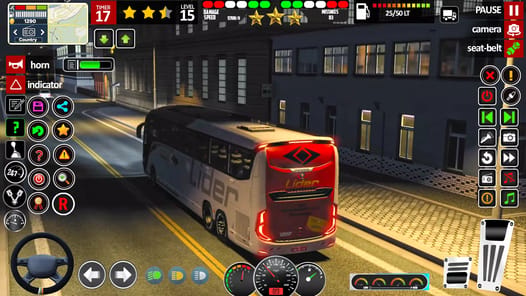 American Bus Driving Game 2025 APK screenshot 1