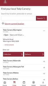 Toby Carvery APK screenshot 1 Toby Carvery APK screenshot 1