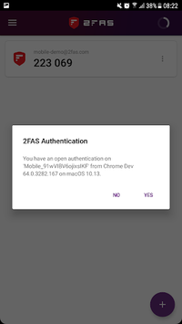 2FA Authenticator (2FAS) APK screenshot 1 2FA Authenticator (2FAS) APK screenshot 1