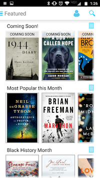 cloudLibrary APK screenshot 1 cloudLibrary APK screenshot 1