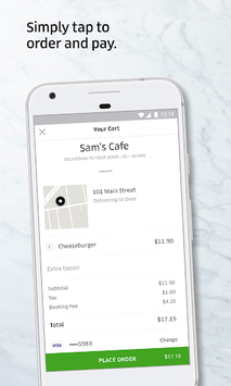 Uber Eats: Local Food Delivery APK screenshot 1