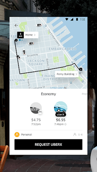 Uber APK screenshot 1