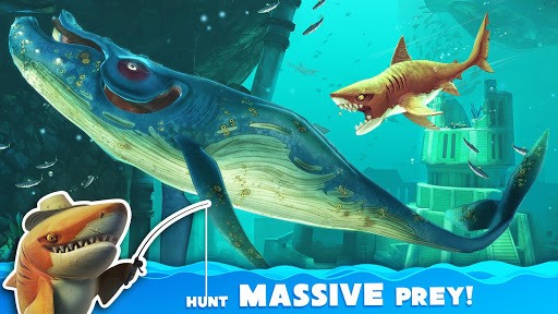 Hungry Shark World APK screenshot 1