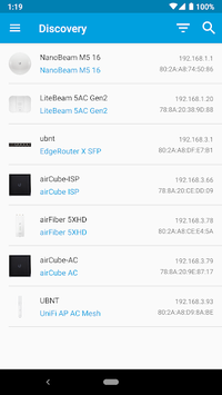 Ubiquiti Device Discovery Tool APK screenshot 1