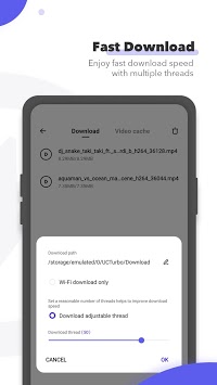 UC Browser Turbo - Fast Download, Private, No Ads APK screenshot 1 UC Browser Turbo - Fast Download, Private, No Ads APK screenshot 1