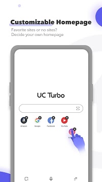 UC Browser Turbo - Fast Download, Private, No Ads APK screenshot 1 UC Browser Turbo - Fast Download, Private, No Ads APK screenshot 1