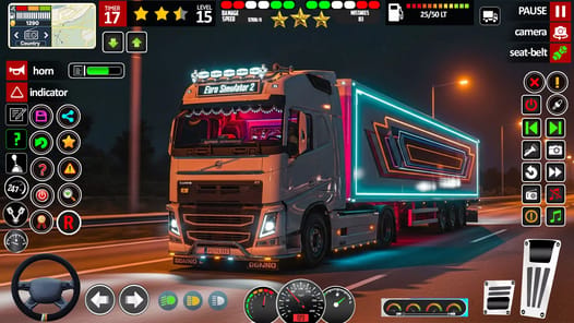 City Truck Simulator Game 2024 APK screenshot 1