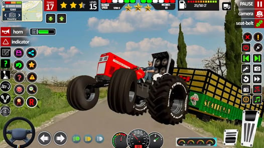 Indian Tractor Farming Game 3D APK screenshot 1