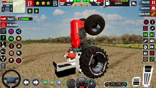 Indian Tractor Farming Game 3D APK screenshot 1