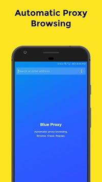 Blue Proxy Unblock Websites Free VPN Proxy Browser APK screenshot 1