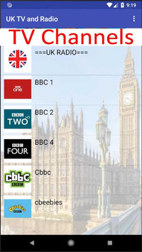 UK TV & Radio APK screenshot 1 UK TV & Radio APK screenshot 1