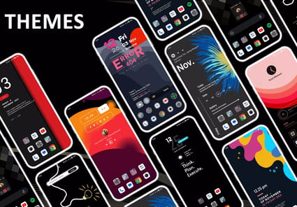 Dark Fusion Launcher APK screenshot 1