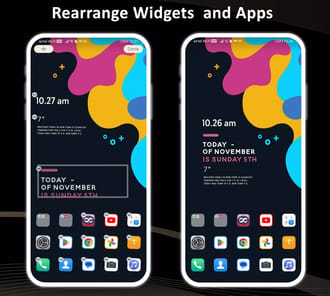 Dark Fusion Launcher APK screenshot 1