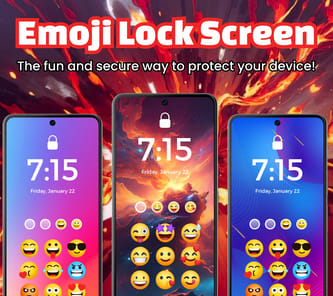 Emoji Lock Screen App - Themes APK screenshot 1