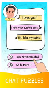 Who is? 2 Brain Puzzle & Chats APK screenshot 1