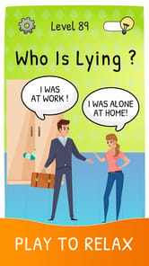 Who is? 2 Brain Puzzle & Chats APK screenshot 1
