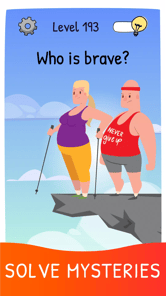 Who is? 2 Brain Puzzle & Chats APK screenshot 1