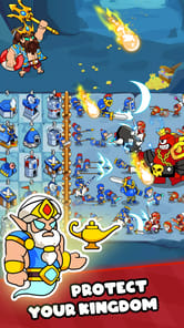 Save The Kingdom: Merge Towers APK screenshot 1