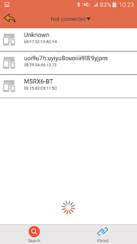 MSR-BTX6 APK screenshot 1