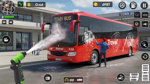 Bus Simulator 3D: Bus Games APK screenshot 1