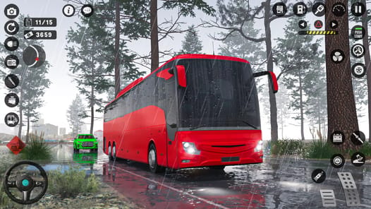Bus Simulator 3D: Bus Games APK screenshot 1