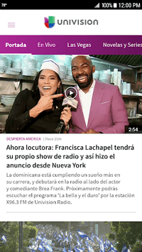 Univision APK screenshot 1