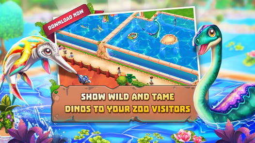 Dinosaur Park – Primeval Zoo APK screenshot 1