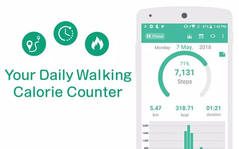 Pedometer - Step Counter Maipo APK screenshot 1
