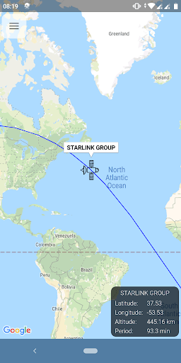 Starlink Satellite Tracker APK screenshot 1 Starlink Satellite Tracker APK screenshot 1