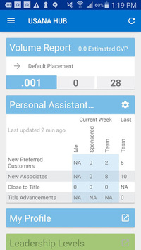 USANA Mobile HUB APK screenshot 1