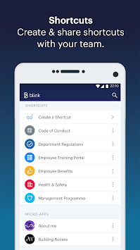 Blink - The Employee App APK screenshot 1 Blink - The Employee App APK screenshot 1