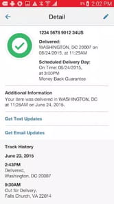 USPS MOBILE® APK screenshot 1