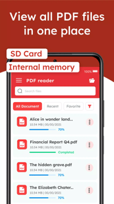 PDF Reader: Read all PDF files APK screenshot 1