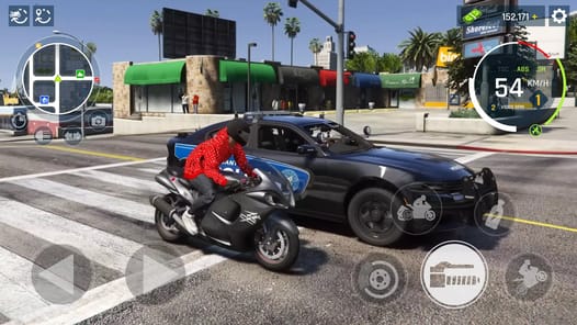 Real Moto Driving APK screenshot 1