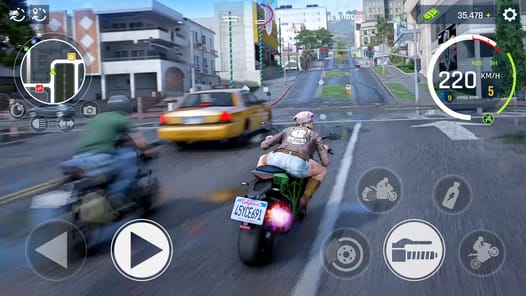 Real Moto Driving APK screenshot 1