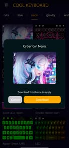 CoolKeyBoard APK screenshot 1