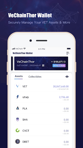 VeChainThor Wallet APK screenshot 1